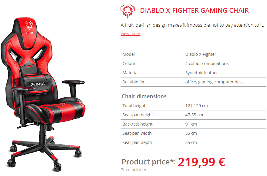 DIABLO X-Fighter review: not for the faint hearted