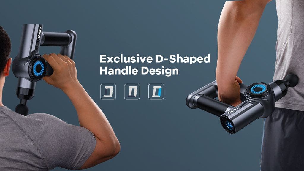 Urikar AT1 - the world’s first AI-powered massage gun has officially arrived at Amazon