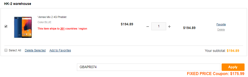 Vernee MIX 2 Using Tri-Bezel-Less Design at $175.99 [Coupon]