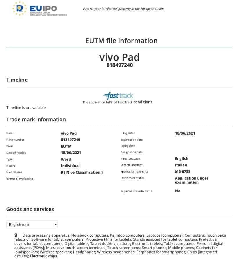 First VIVO Tablet Passed TUV Rheinland Certification