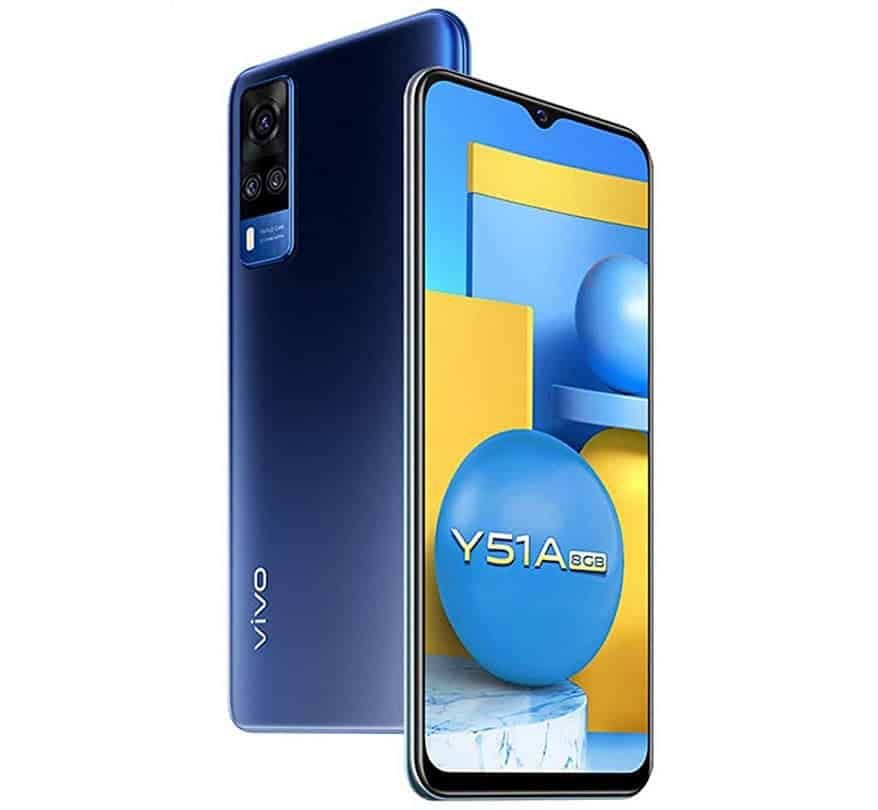 Vivo Y51A is presented with a flagship design for little money