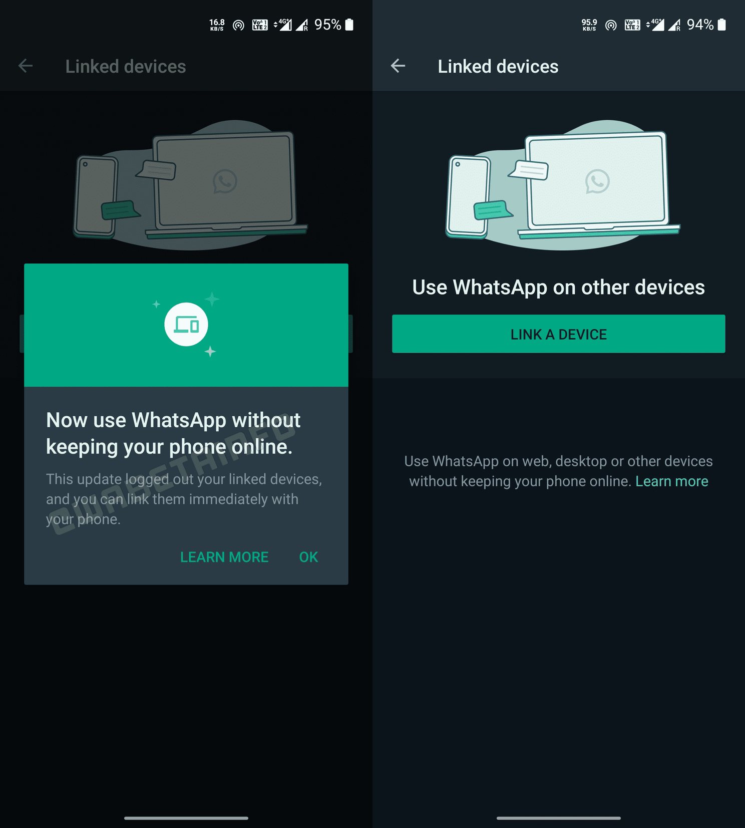 WhatsApp is announcing a multi-device update