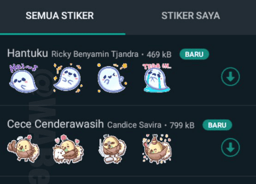 Download WhatsApp regional Sticker Packs with official Deep Links