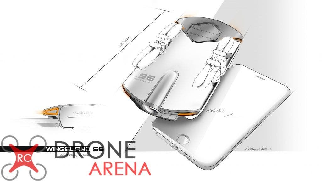 Wingsland S6 selfie drone wants to take on Dobby