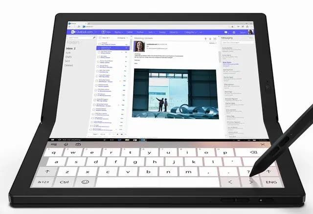 Thinkpad X1 Fold: Lenovo launches the world's first foldable laptop
