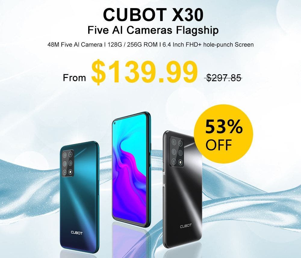 Get up to 50% off with Cubot Deals during 11.11 festival