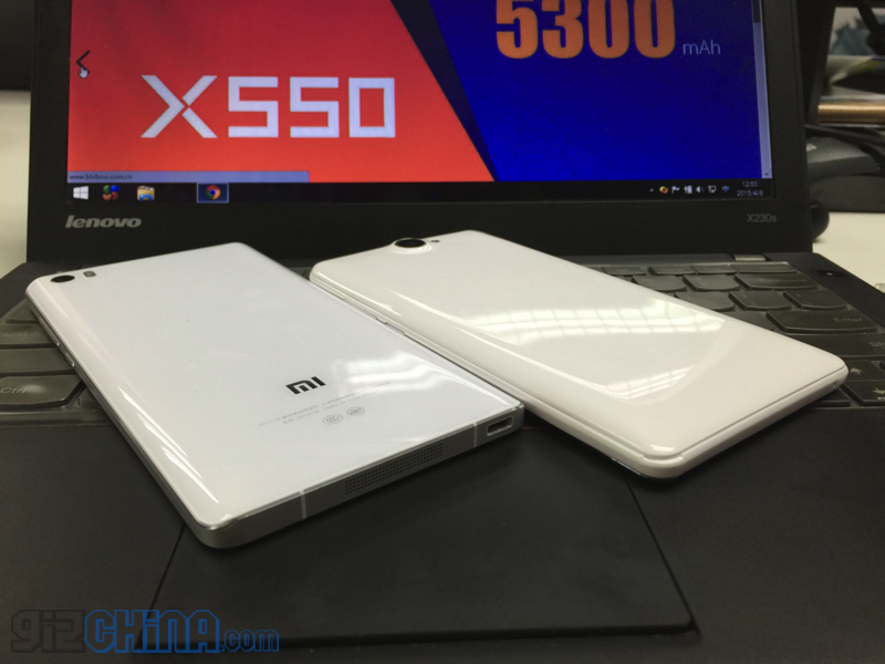 More details and images of the Bluboo X550 released