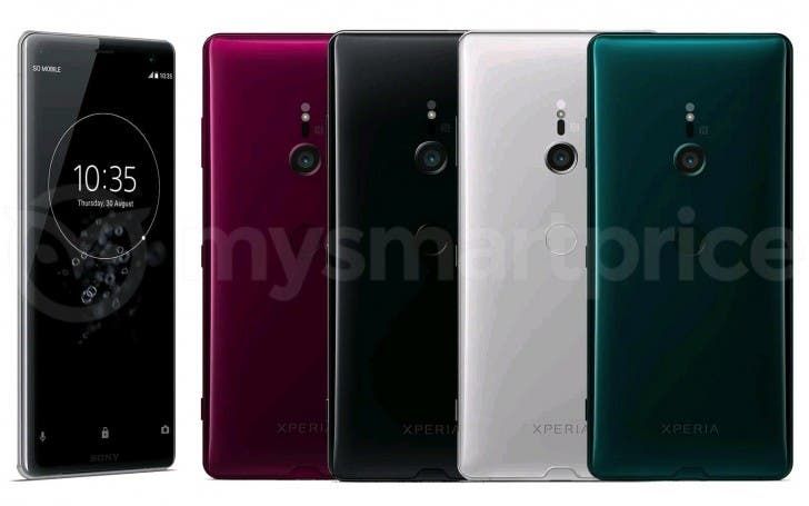 Sony Xperia XZ3 leaks in more color options