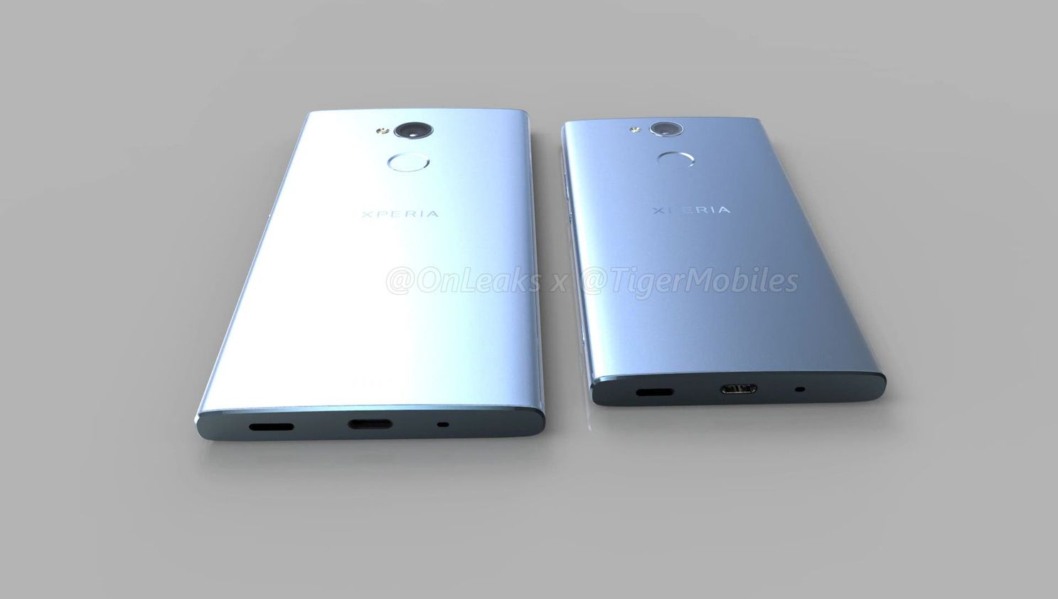 Renders Of Sony Xperia XA2, Xperia XA2 Ultra Surface Online