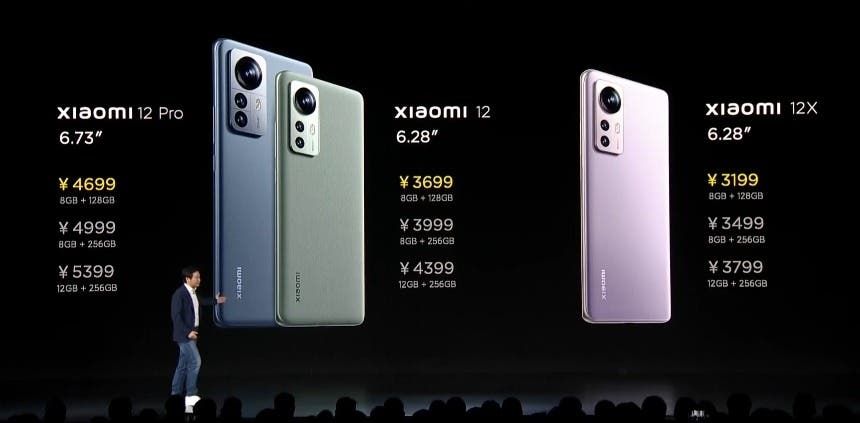 Xiaomi 12X Vs Xiaomi 12 Vs Xiaomi 12 Pro - What's the difference