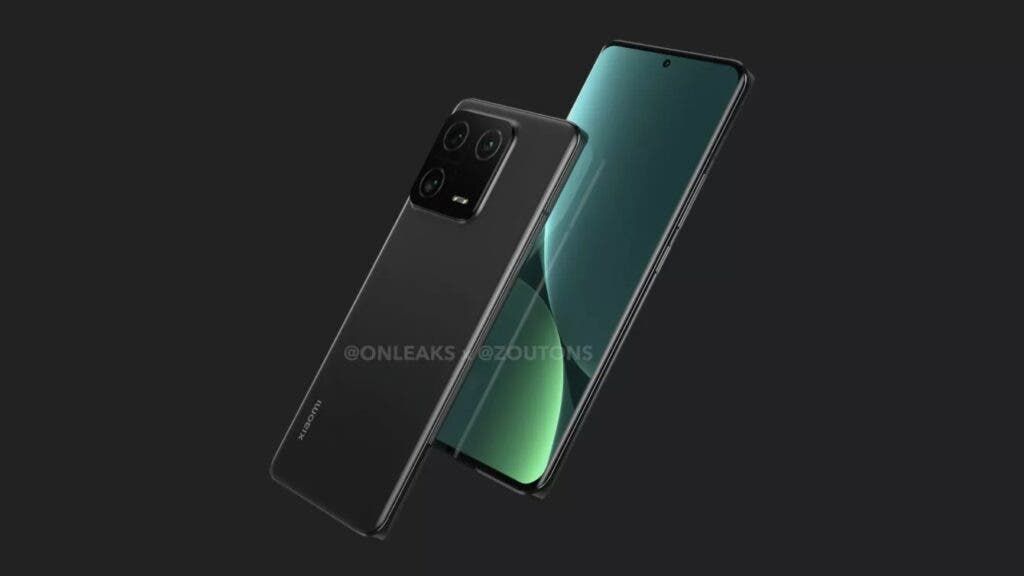 Xiaomi 13 Pro render exposure - has an appealing design