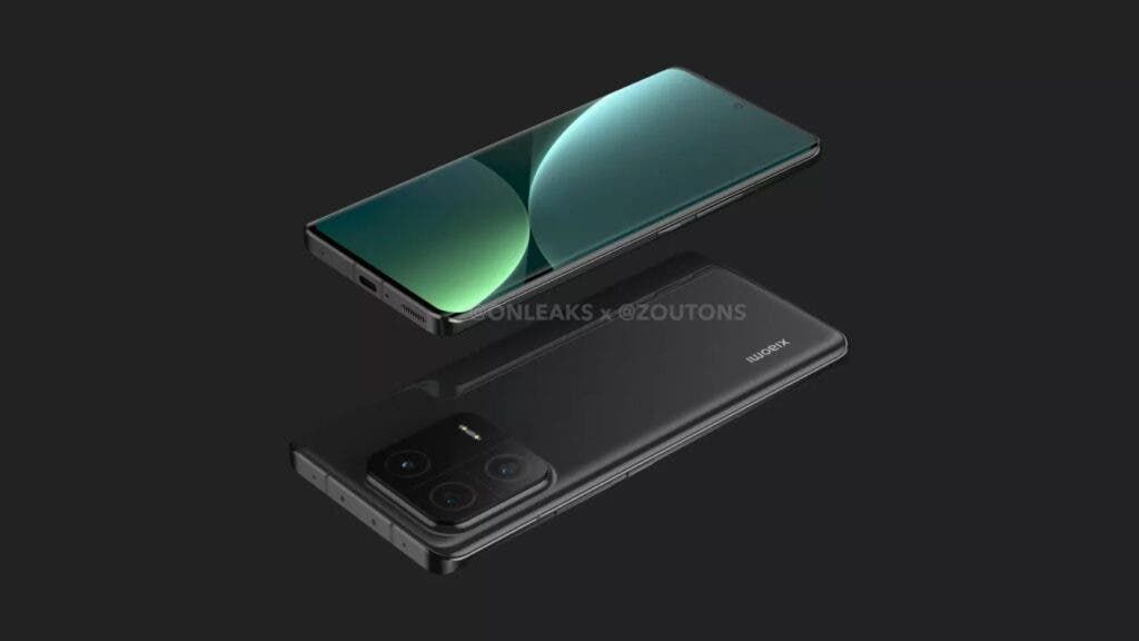 Xiaomi 13 Pro render exposure - has an appealing design
