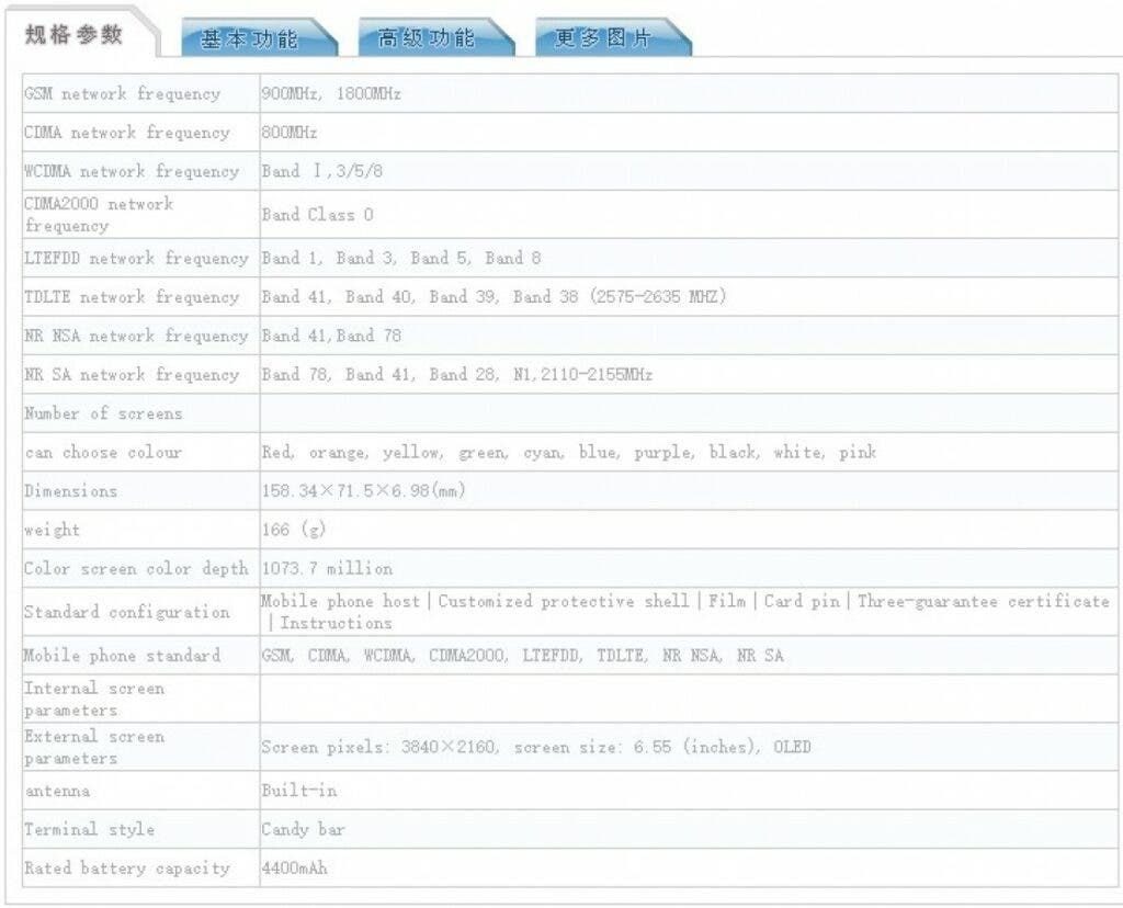 Alleged Xiaomi CC11 Pro visits TENAA with 4K display