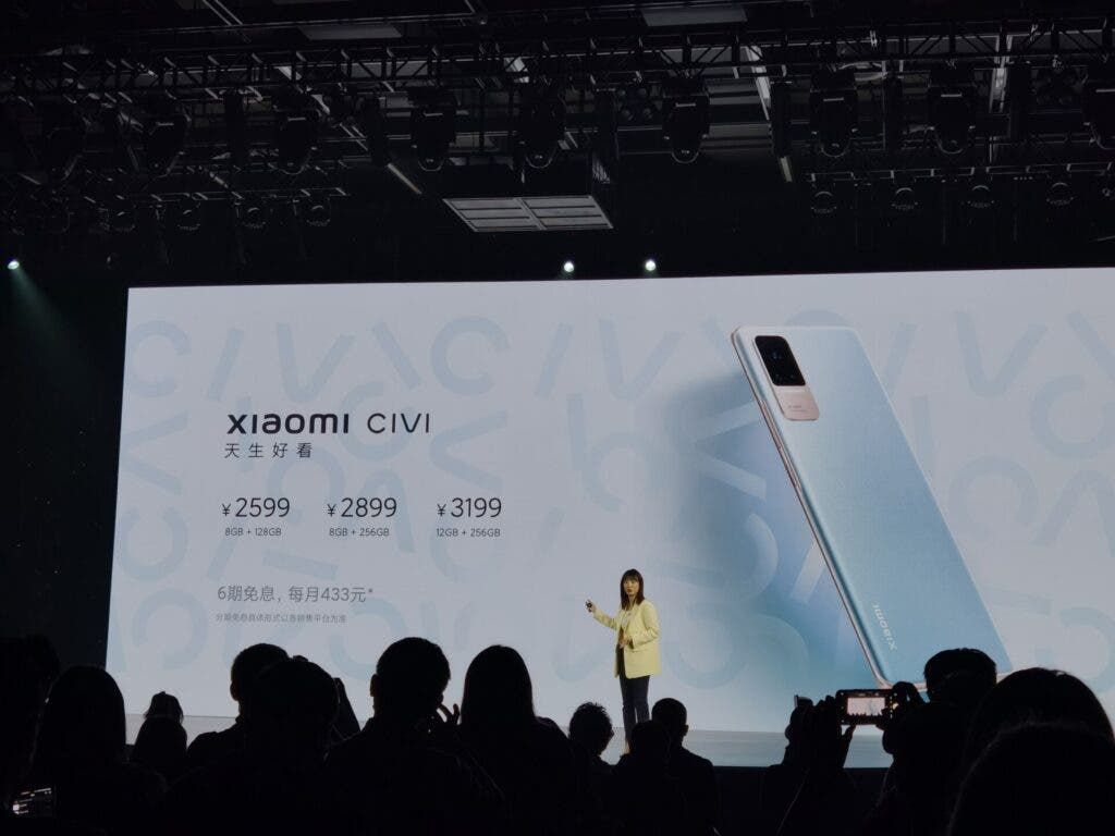 Xiaomi Civi with Snapdragon 778G & a 120Hz AMOLED screen released