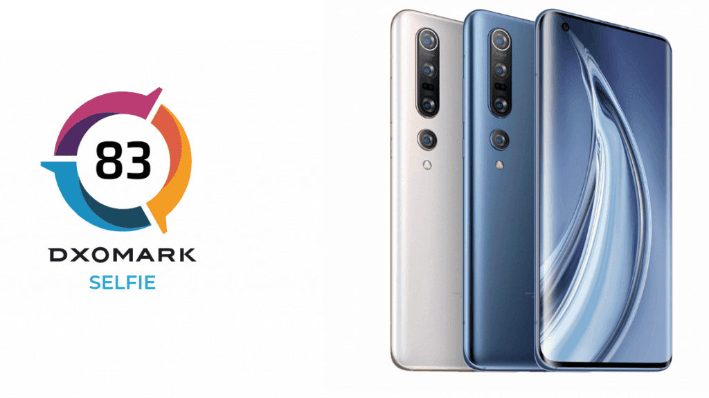 Xiaomi Mi 10 Pro scores 83 points on DXOMARK selfie rating