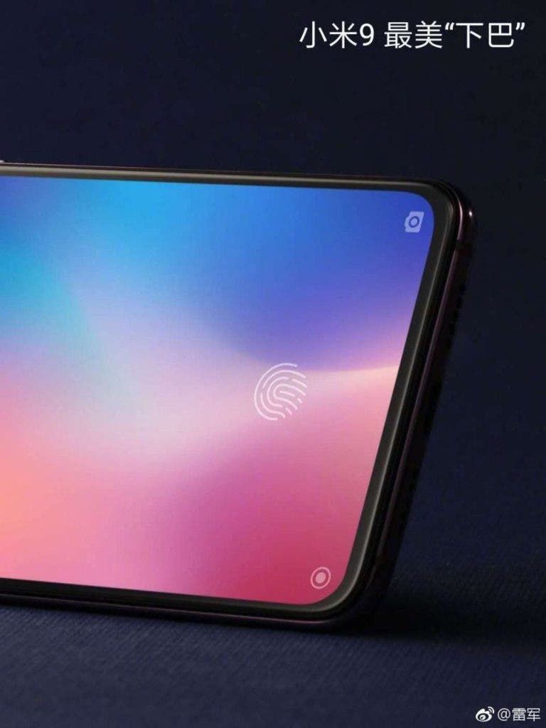 Xiaomi Mi 9 will arrive with a very thin "chin" of only 3.6 mm