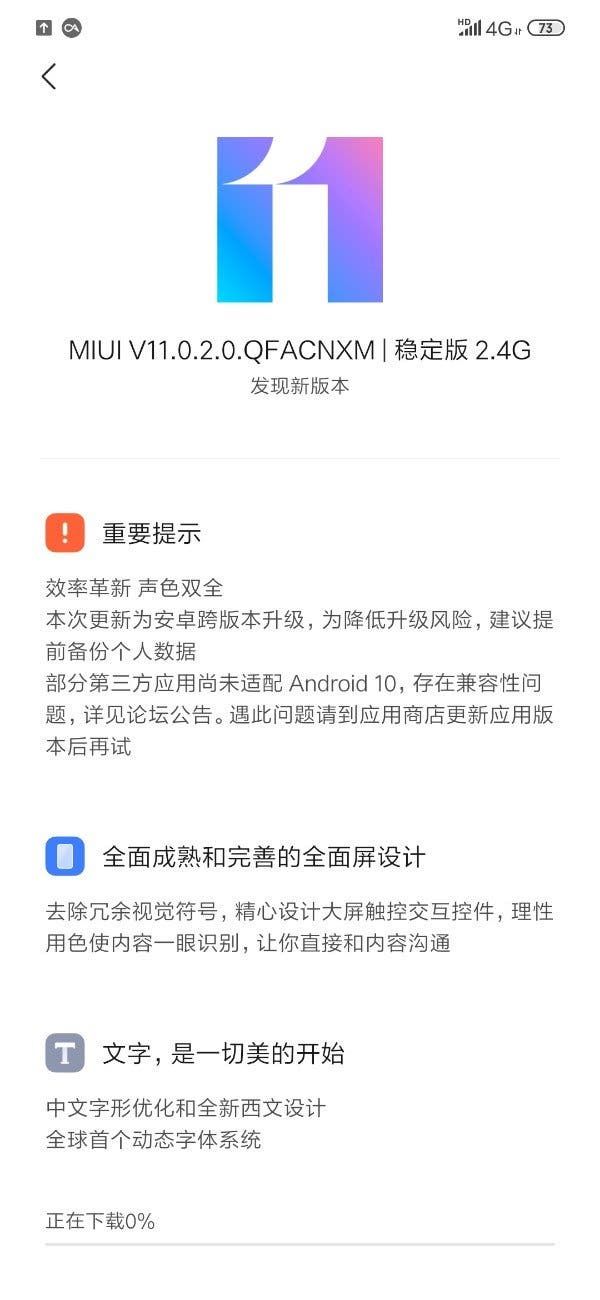 Xiaomi Mi 9 now receiving MIUI 11 stable update
