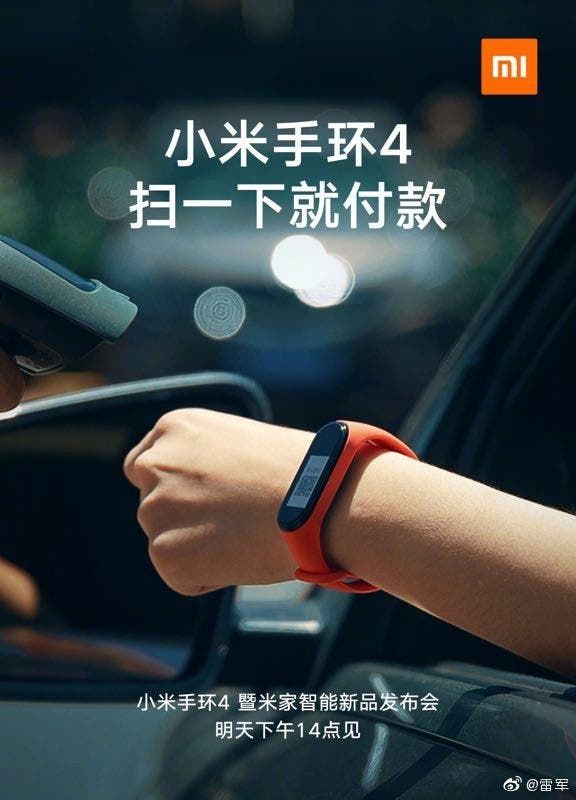 Xiaomi Mi Band 4 NFC function can be experienced immediately after purchase
