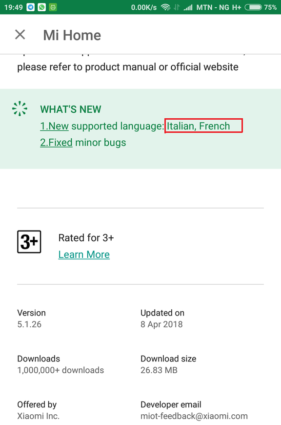 Xiaomi Adds Two New Languages To Its Mi Home App
