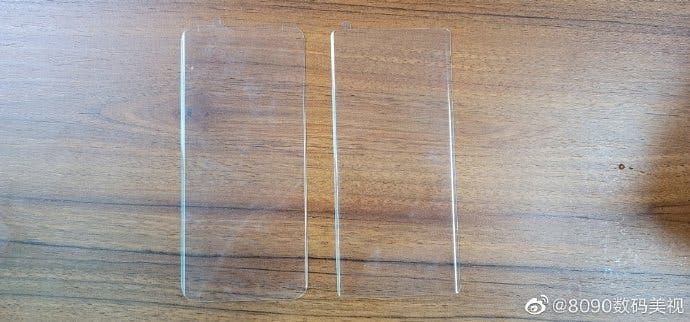 Xiaomi Mi MIX 4 film exposure shows its reduced edge curvature