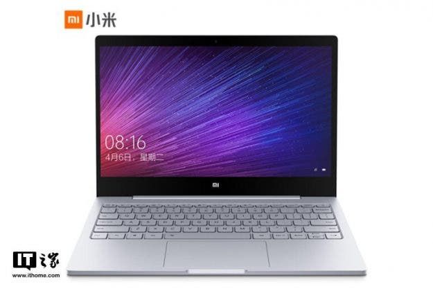 Mi Notebook Air (12.5-inch) announced, priced 3,999 Yuan