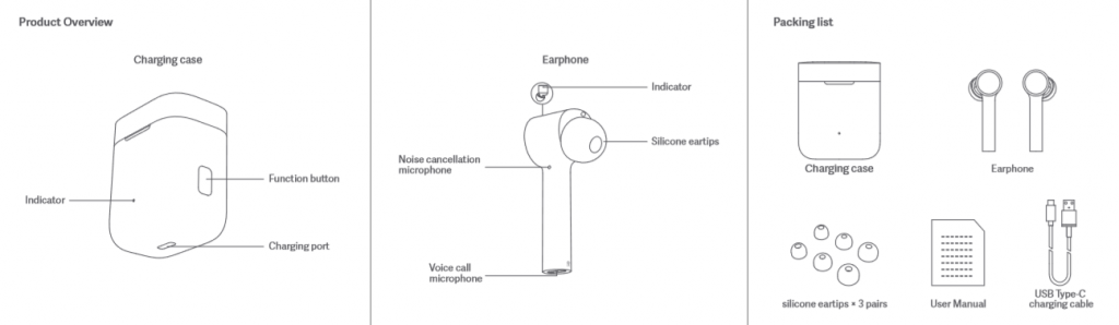 FCC images reveals Xiaomi's Mi True Wireless earphones