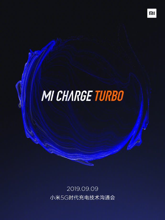 Xiaomi Mi Charge Turbo wireless charging to debut on September 9
