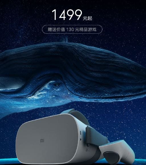 Xiaomi Mi VR Standalone Headset With Snapdragon 821 Launched For 1499 Yuan ($235)
