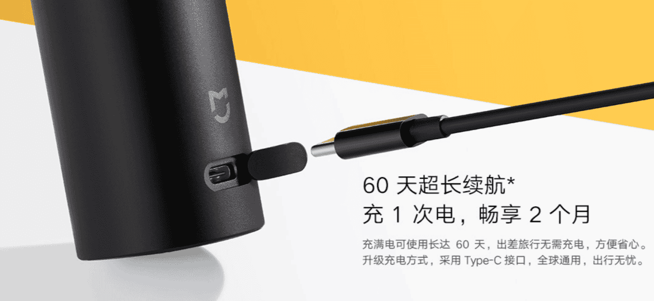 Xiaomi Mijia electric shaver S300 released for 99 yuan ($14)