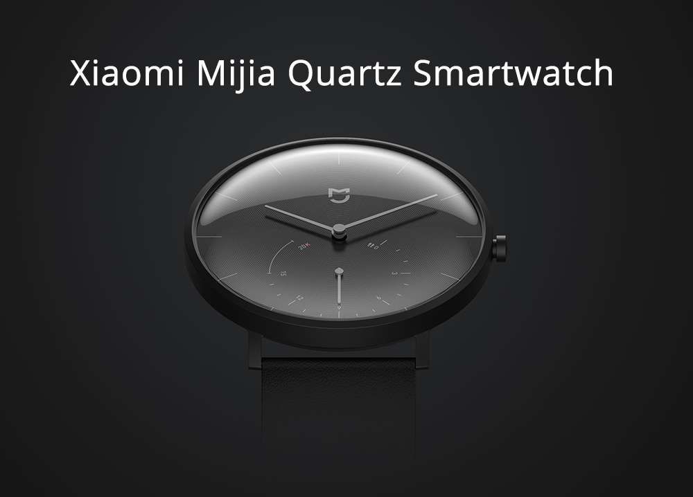 [Deal] Xiaomi Mijia Quartz  Waterproof Smartwatch Available From $55.99 (Coupon)