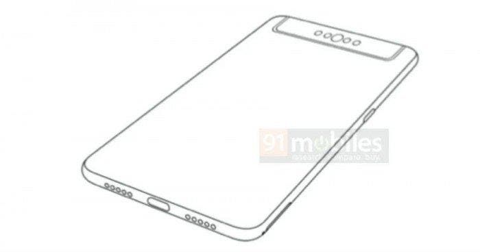 Xiaomi Patent: rear camera module can be folded to the front