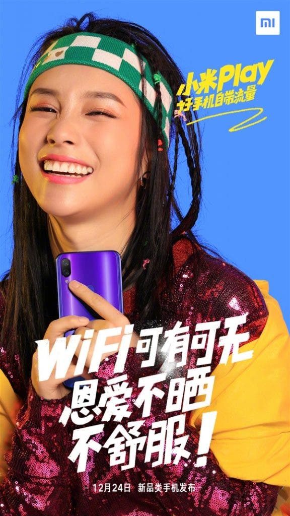 Xiaomi Play makes its first online appearance - uses a waterdrop display