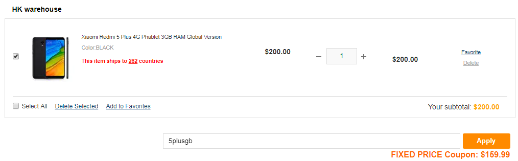 Xiaomi Redmi 5 Plus Price Slashed Down To $159.99 [Coupon]