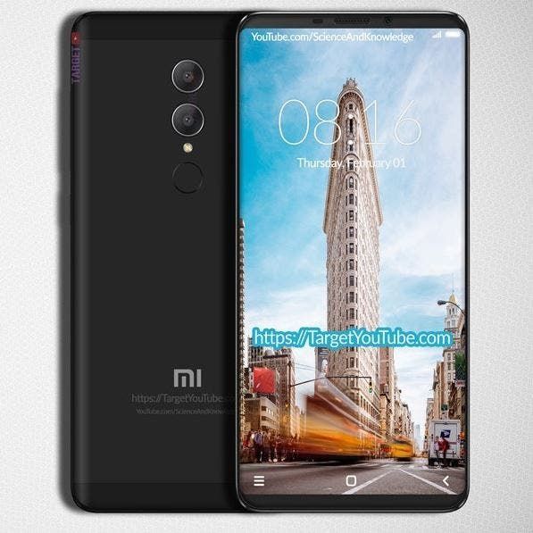 Xiaomi Redmi Note 5 Renders With MIX 2-Like Display Appear Online