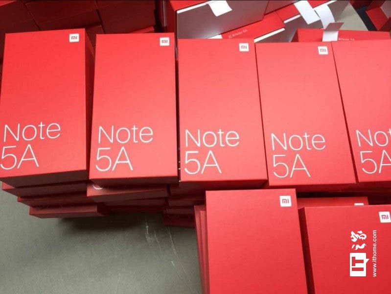 Leaked shot of Xiaomi Redmi Note 5A appears