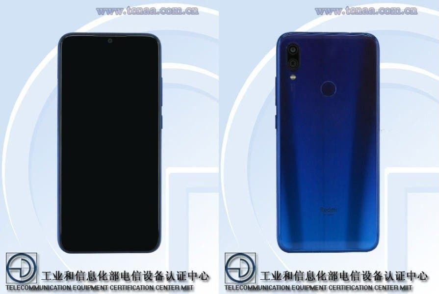 Xiaomi Redmi Note 7 Pro design and specs revealed in TENAA listing