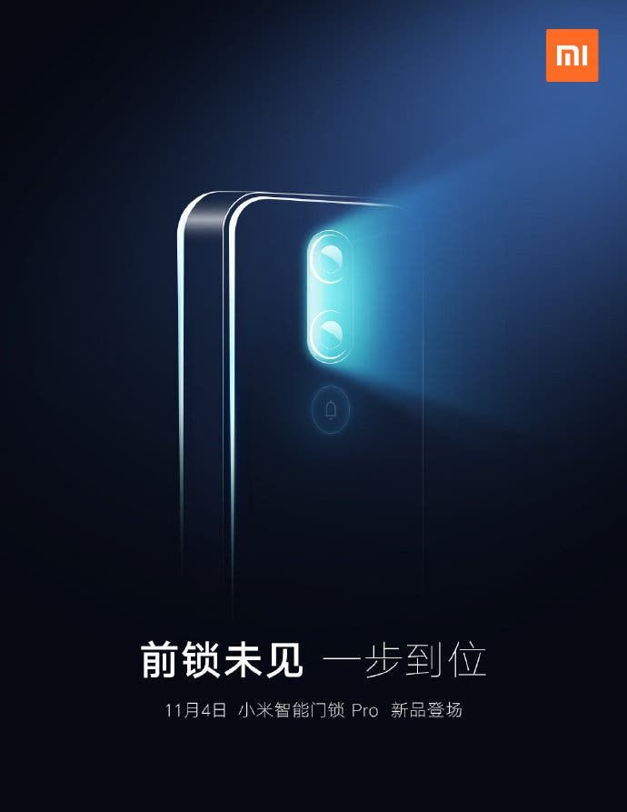 Xiaomi announced the Smart Door Lock Pro with Face ID support