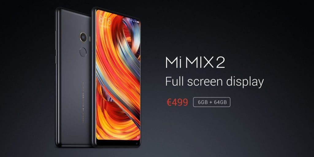 Official: Xiaomi land at Spain with Mi Mix 2 and its gang
