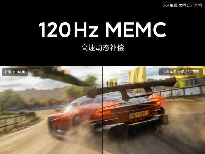 Xiaomi TV Master Series officially unveiled: 4K 120Hz + HDR + HDMI 2.1