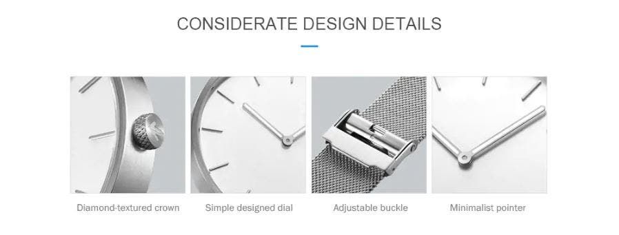 Xiaomi TwentySeventeen ultra-thin quartz watch enters crowdfunding for 179 Yuan ($25)