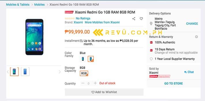 Redmi Go official render and full specs leaked; launch is imminent