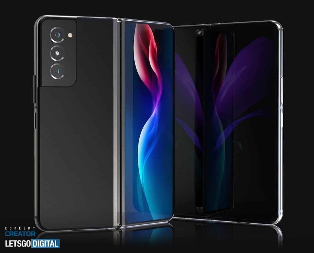 Samsung Galaxy Z Fold 3 renders with S Pen have appeared