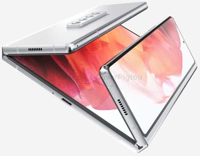 Samsung Galaxy Z Fold 3 renders leaked in two versions
