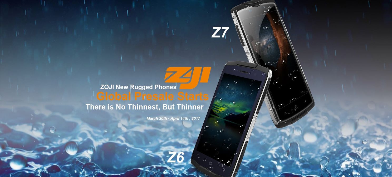 Launched: Thin and Light Rugged ZOJI Z7 now on presale