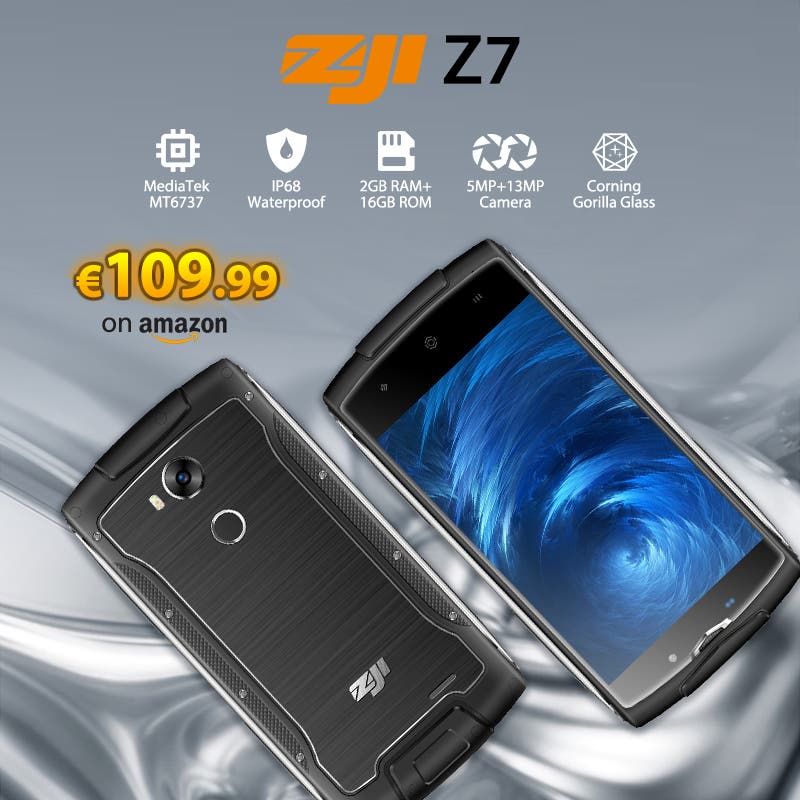 Rugged ZOJI Z6 and Z7 are now available on Amazon