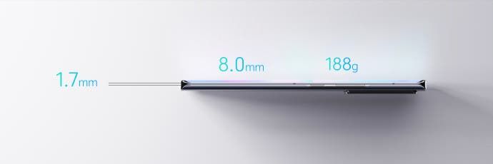 ZTE Axon 30 Ultra reveals more details: body thickness is only 8.0mm