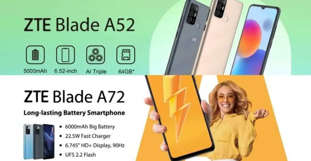 ZTE Blade A52, ZTE Blade A72 Go Official In Malaysia, Where To Buy