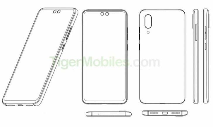 ZTE patents a dual punch-hole front camera phone