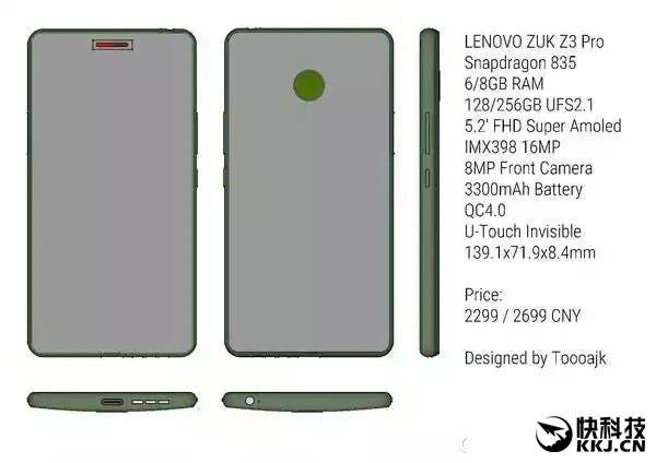 First Look: ZUK Z3 Pro Concept