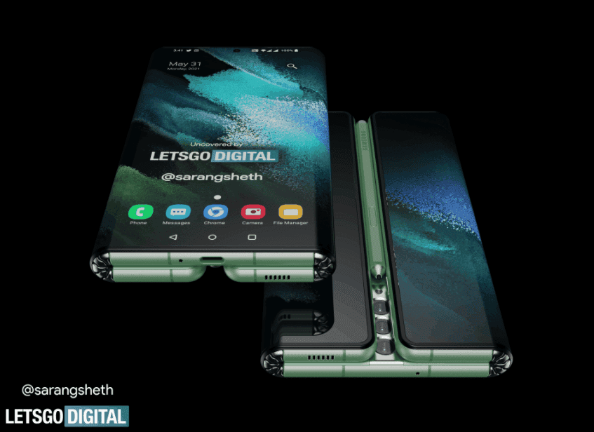First look at the Samsung Galaxy Z Fold Tab renders: dual foldable screen & more